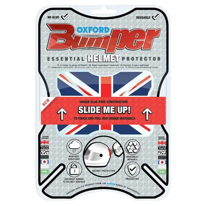 Oxford Union Jack Helmet Bumper