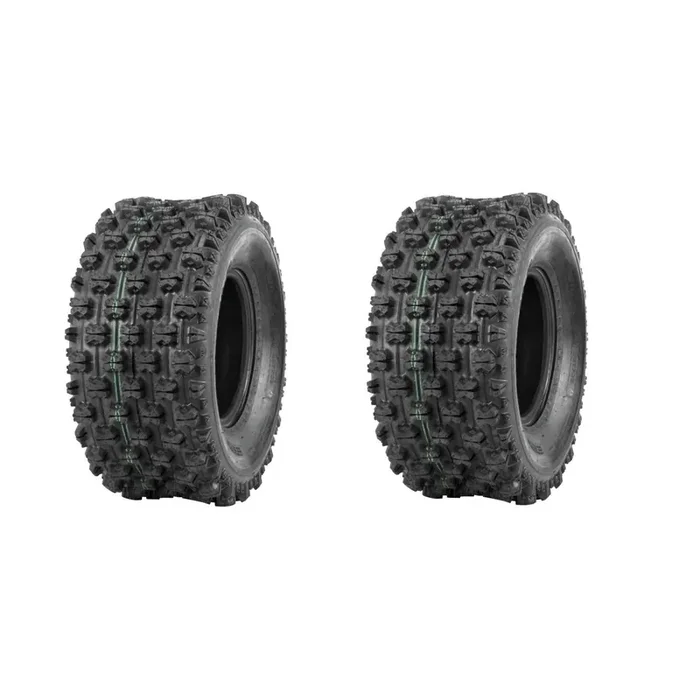 (Pair) 2 Quadboss Sport ATV Rear Tires 22X11X10 22X11-10 4 PLY QBT739