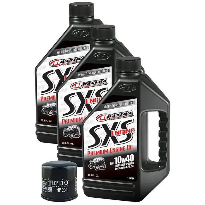 Premium Side x Side Engine Oil Change Kit for Kawasaki Teryx 4×4/750, 3 L HF204