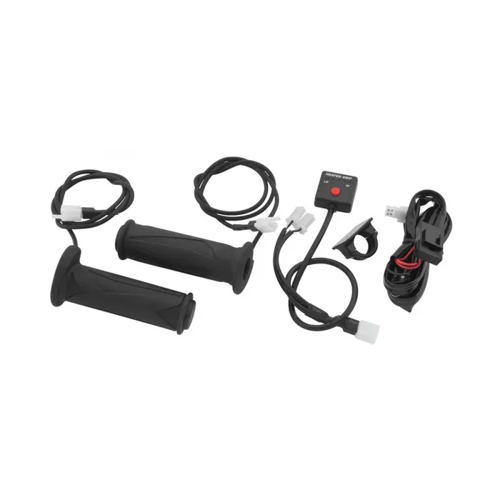 Quadboss Heated Grips with Thumb Warmer for 7/8″” ATV Handlebars