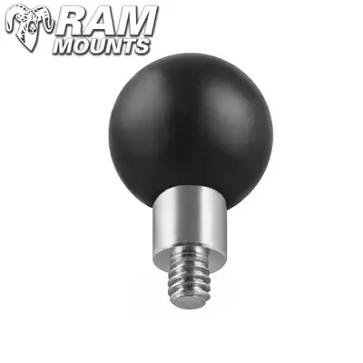 Ram Mounts 1″ Ball with 1/4″-20 Male Threaded Post for Cameras