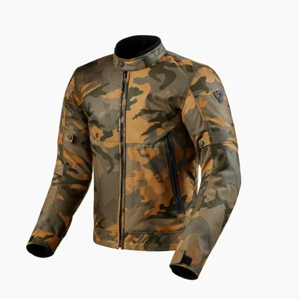 Rev’it! Revit Jacket Shade H2O Camo Breen – Textile Jackets
