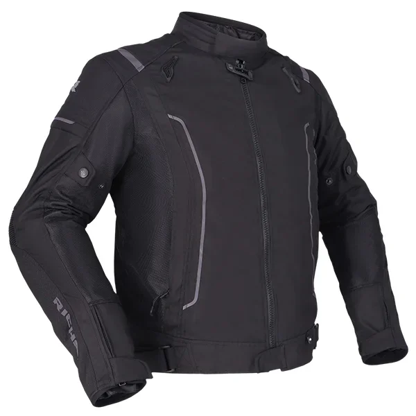 Richa AIRSTREAM 3 BLACK JACKET – Textile Jackets