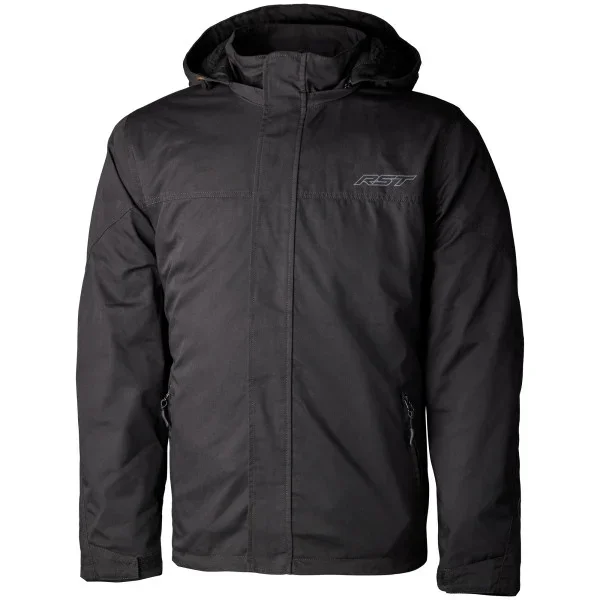 RST loadout full zip ce mens textile hood – Textile Jackets