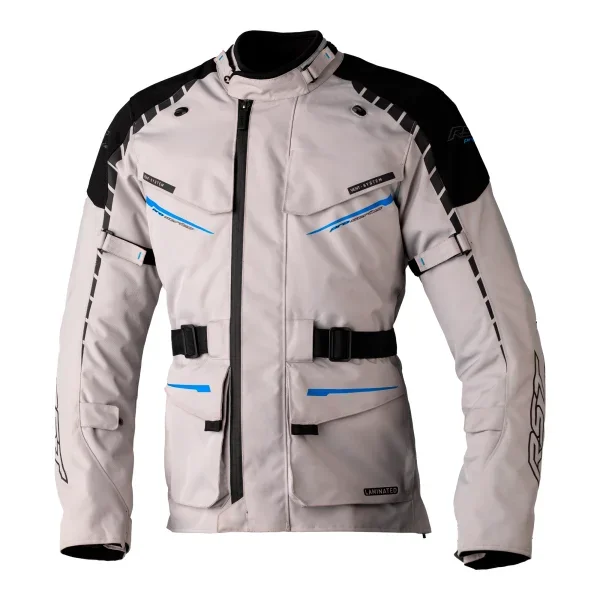 RST Pro Series Commander CE Mens Textile Jacket White/Blue – Textile Jackets