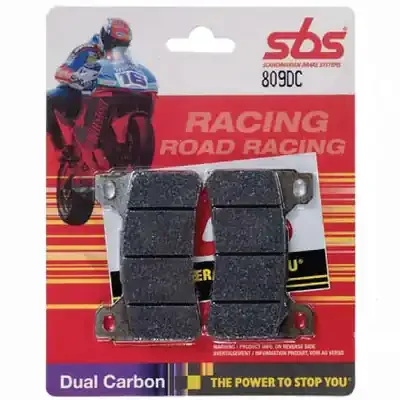 SBS Honda CBR600RR/ABS 07-16 Dual Carbon Racing Front Brake Pads