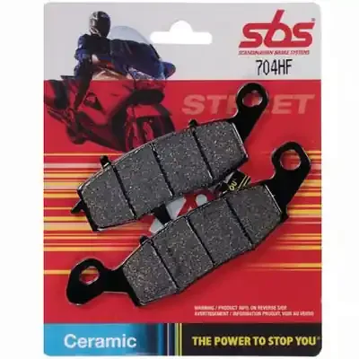 SBS Kawasaki EX300 Ninja/SE (w/ ABS) 13-17 Street Ceramic Organic Front Brake Pads