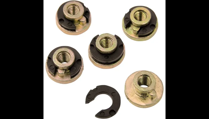 Seat Mount Nut – 1/4″-20 and Replacement “E” Clip