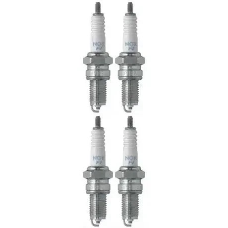 Set 4 NGK Standard Spark Plugs for Kawasaki VN1500-E 2004-1998 Engine 1500cc