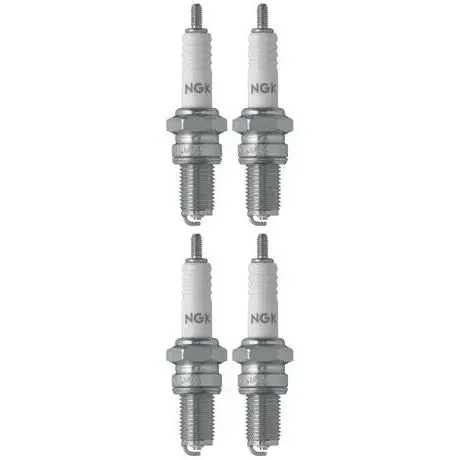 Set 4 NGK Standard Spark Plugs for Kawasaki ZG1000-A 1988-1987 Engine 1000cc