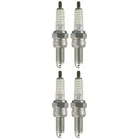 Set 4 NGK Standard Spark Plugs for Yamaha FJR1300 2015-2013 Engine 1298cc