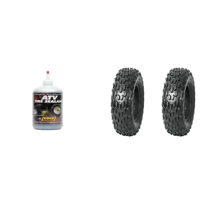 Set of 2 DURO DI-K109 Front Tires 22×9-10 4-ply with QUADBOSS Sealant