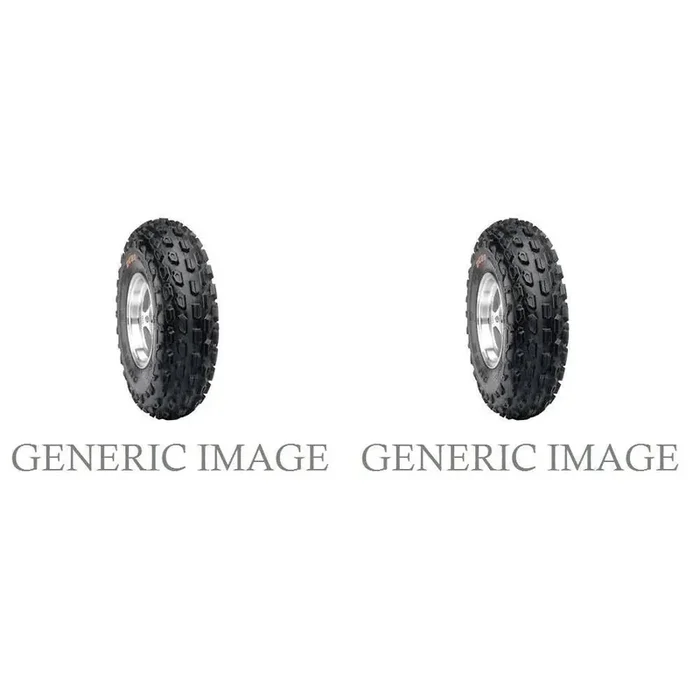 Set of 2 DURO HF277 Thrasher Radial Front Tires 19x7R-8 2-ply