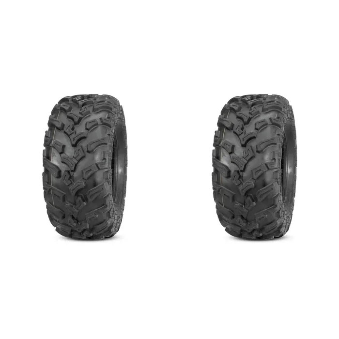 Set of 2 QUADBOSS QBT447 Rear Tires 27×11-14 6-ply