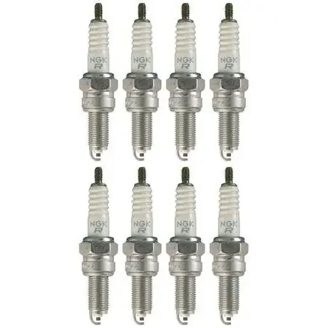 Set of 8 NGK Standard Spark Plugs for Yamaha RHINO 2008 Engine 700cc