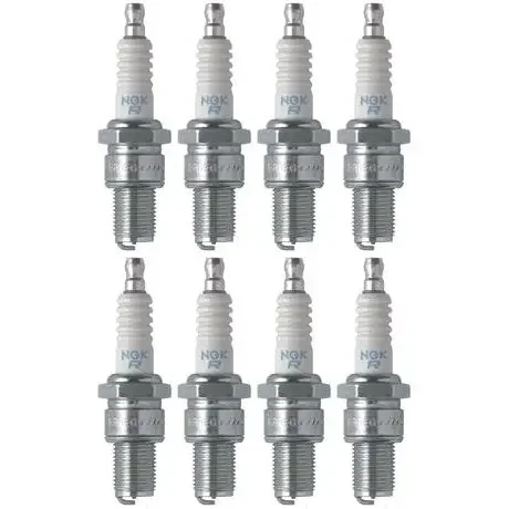 Set of 8 NGK Standard Spark Plugs for Yamaha YZ250 2014-1996 Engine 250cc