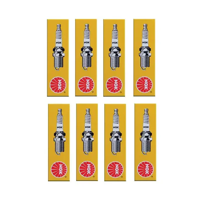 Set of 8 NGK Standard Spark Plugs for Yamaha YZ250F 2014 Engine 250cc