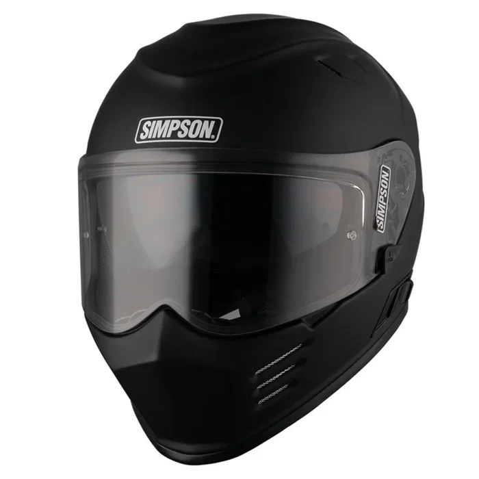 Simpson Venom Solid (ECE-22.06)- Matt Black