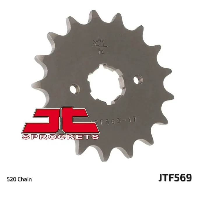 Steel Front Sprocket 17T for Street YAMAHA XV250 Virago 1988-1990