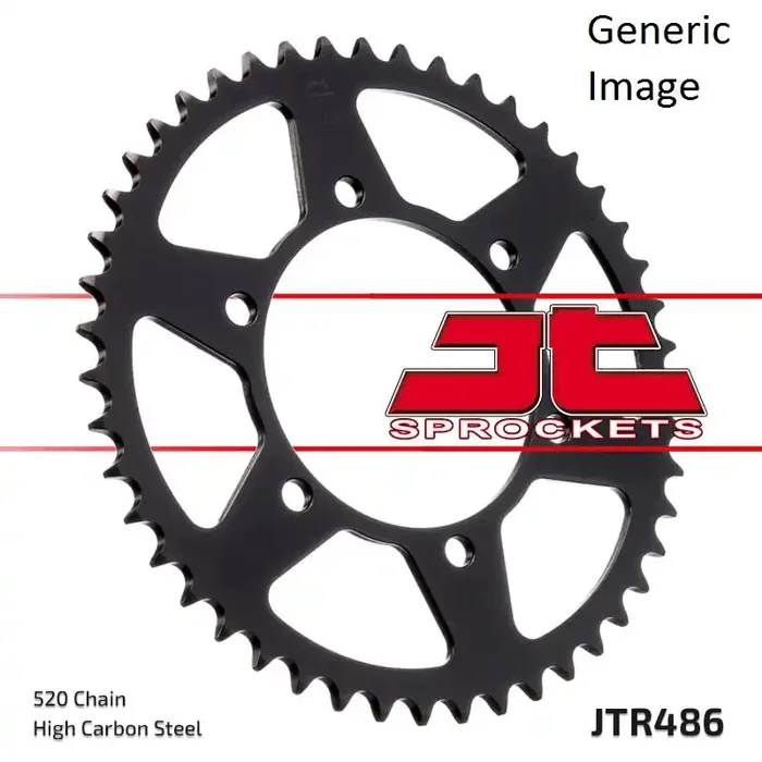 Steel Rear Sprocket 47T for Street KAWASAKI EX250 Ninja 250 R 2008-2012
