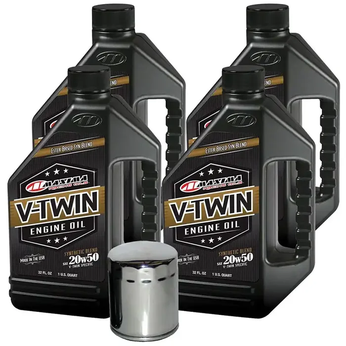 Synthetic Blend Engine Oil Change Kit Harley Davidson Evolution V-Twin HF170C