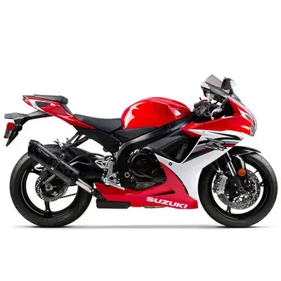 Two Brothers Suzuki GSX-R600 11-16 M-2 Silver Series Slip-On Exhaust