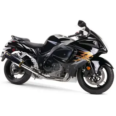 Two Brothers Suzuki Hayabusa 08-20 M-2 Black Series Full Exhaust System