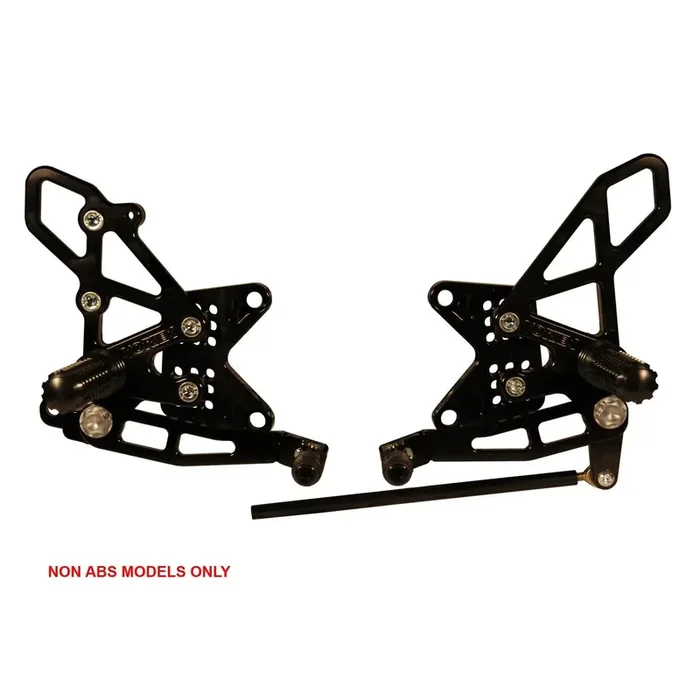 Vortex Racing Adjustable Rear Set Black – RS411K