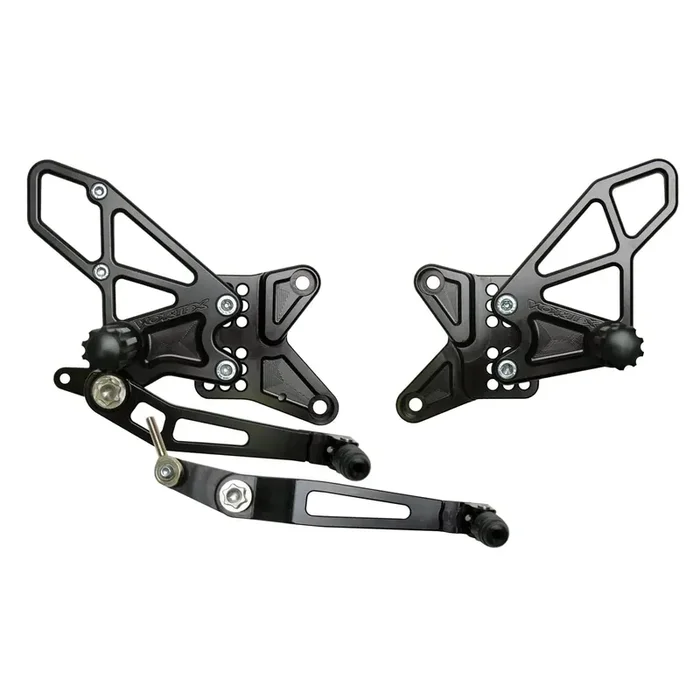 Vortex Racing Adjustable Rear Set Black – RS681K