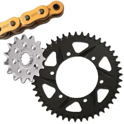 Vortex Suzuki GSX-S1000 / Z 15-25 V3 2.0 Gold Chain and Sprocket Kit