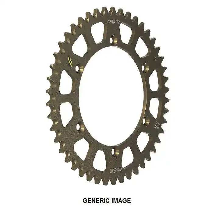 Works Triplestar Rear Alum Sprocket 47T OFFROAD KAWASAKI KX500E 1989-2004