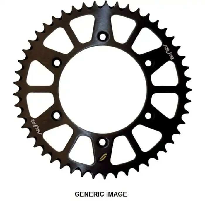 Works Triplestar Rear Alum Sprocket Black 48T OFFROAD HUSQVARNA FE501 2013