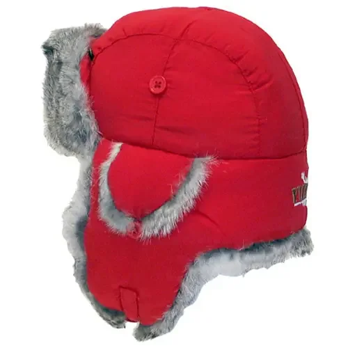 Yukon HG663 Yukon Taslan Alaskan Hat – Redwith Gray Fur – Xlarge